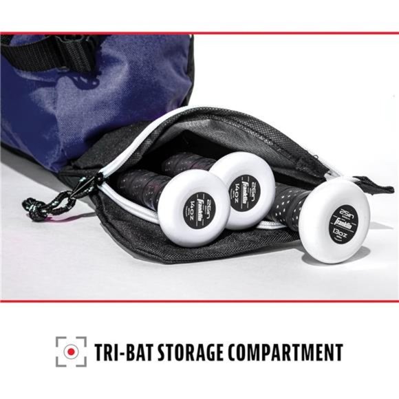 Baseball Bat Bag - Kids Teeball, Softball, Baseball Equipment Bag - Holds Bat - Picture 3 of 8